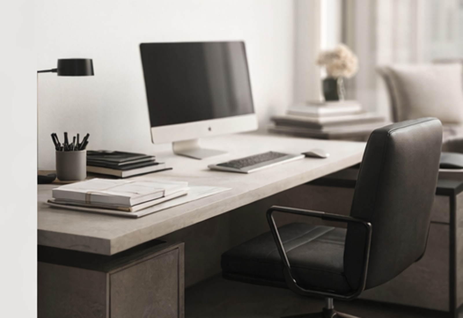 Modern executive workspace